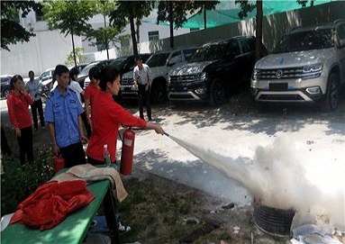 科發(fā)工業(yè)園組織消防安全知識培訓，擰緊員工思想“安全螺絲”